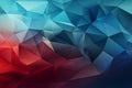 Abstract low poly elegance a background with mesmerizing polygonal arrangements