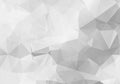 Abstract low poly gray triangle shapes background Royalty Free Stock Photo