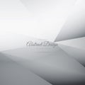 Abstract low poly gray vector background