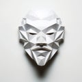 Abstract Low Poly Paper Mask By Post Malone