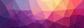 Abstract low poly triangle banner, muted tones, corporate, gradient Royalty Free Stock Photo