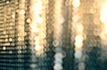 Abstract luminous blurred goldy and silvery background Royalty Free Stock Photo