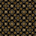 Abstract luxurious gold glitter seamless pattern