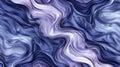 Abstract Luxurious Purple and Blue Satin Fabric Waves Background