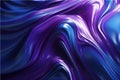 Abstract luxury fluid art painting in alcohol ink technique, Imitation of marble stone cut and mixture of blue and purple paints, Royalty Free Stock Photo