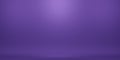 Abstract Luxury gradient background empty space studio room for display product ad website, Smooth Dark violet with Black vignette Royalty Free Stock Photo