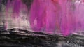 Abstract Magenta and Charcoal Landscape
