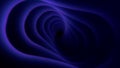 Abstract magic energy dark purple lines twirl in space. Abstract minimalistic luxury vortex energy flows. Glowing rays move along Royalty Free Stock Photo