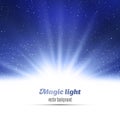 Abstract magic light background Royalty Free Stock Photo