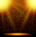 Abstract magic light background