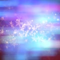 Abstract magic stars background.