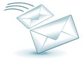 Abstract mail icon