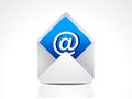 Abstract mail icon Royalty Free Stock Photo