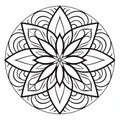 Abstract Mandala Coloring Pages For Relaxation And Creativity
