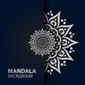 Abstract mandala pattern design Royalty Free Stock Photo