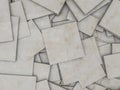 Abstract marble geometric background from cubes. 3D Royalty Free Stock Photo