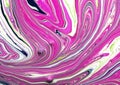 Abstract marble painting background. Bright mixed vibrant colors. Liquid paint. Artwork, flow.