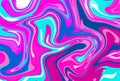 Abstract marble texture. Bright colorful background. Digital art. Liquid style