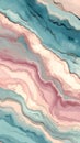 Abstract Marble Texture in Pink and Teal Royalty Free Stock Photo