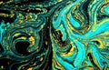 Abstract marbling art patterns as colorful background. Fracture, pattern. Royalty Free Stock Photo