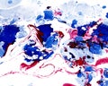 Abstract marbling colorful background Royalty Free Stock Photo