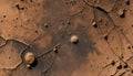 Abstract Mars background. The texture of the surface of the planet mars.