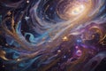 An abstract masterpiece of Cosmic Overture