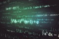 Abstract math background Royalty Free Stock Photo