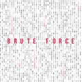 Abstract matrix background. Hacker attack. Royalty Free Stock Photo