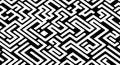 Abstract Maze Pattern Background Royalty Free Stock Photo