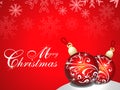 Abstract merry chirstmas background