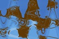 Abstract message from the universe