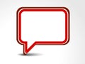 Abstract messenger window icon