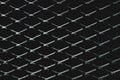 Abstract metal grid background. Lattice texture with big cells grid. Royalty Free Stock Photo