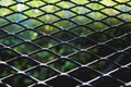 Abstract metal grid background. Lattice texture with big cells grid. Royalty Free Stock Photo