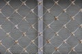 Abstract metal grid background texture Royalty Free Stock Photo