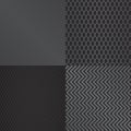 Abstract metal grill pattern background set Royalty Free Stock Photo