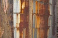 Abstract metal rusted texture