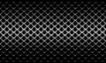 Abstract metal square mesh black shadow background texture vector