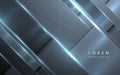 Abstract metal surface background with glow effect