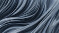 Abstract Metallic Fabric Waves with Textured Surface Pattern and Deep Blue Hues Royalty Free Stock Photo