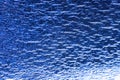 Abstract metallic or foil background of blue color Royalty Free Stock Photo