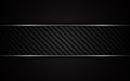 Abstract metallic frame carbon kevlar texture design template background