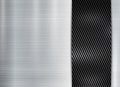 Abstract metallic frame carbon kevlar texture on metal texture backgroun