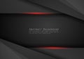 Abstract metallic red black frame layout design tech innovation concept background Royalty Free Stock Photo