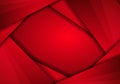 Abstract metallic red frame layout modern tech design template b Royalty Free Stock Photo