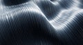 Abstract Metallic Wave Surface with Dynamic Light Reflections and Flowing Lines Creating a Modern and Industrial Design Texture Royalty Free Stock Photo