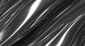 Abstract Metallic Waves Background with Dynamic Reflections and Subtle Curves, AI Generated Royalty Free Stock Photo