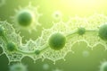 Abstract Microscopic Structure Royalty Free Stock Photo
