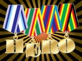 Abstract military awards